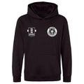 Alpha Boxing Club Embroidered Kids Hoodie - Black