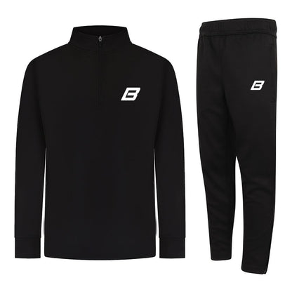 Be First Contrast 1/4 Zip Tracksuit