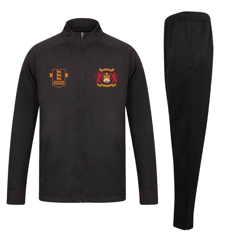 Kings Heath Boxing Academy Slim Fit Poly Tracksuit