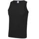 Boxing Plain Kids Poly Vest - Black