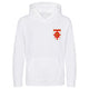 Karate England Kids Hoodie - White