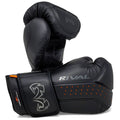 Rival Rb10 Intelli-Shock Boxing Bag Gloves - Black/Black