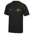 March Boxing Club Poly T-Shirt Gold Logo - Black