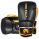 PRO BOX SPEED SPAR BOXING GLOVES - Black/Gold