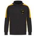 Sport Karate Contrast Hoodie - Black/Gold