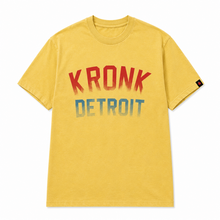 Kronk Detroit Faded Iconic Loose Fit Vintage Wash T-Shirt