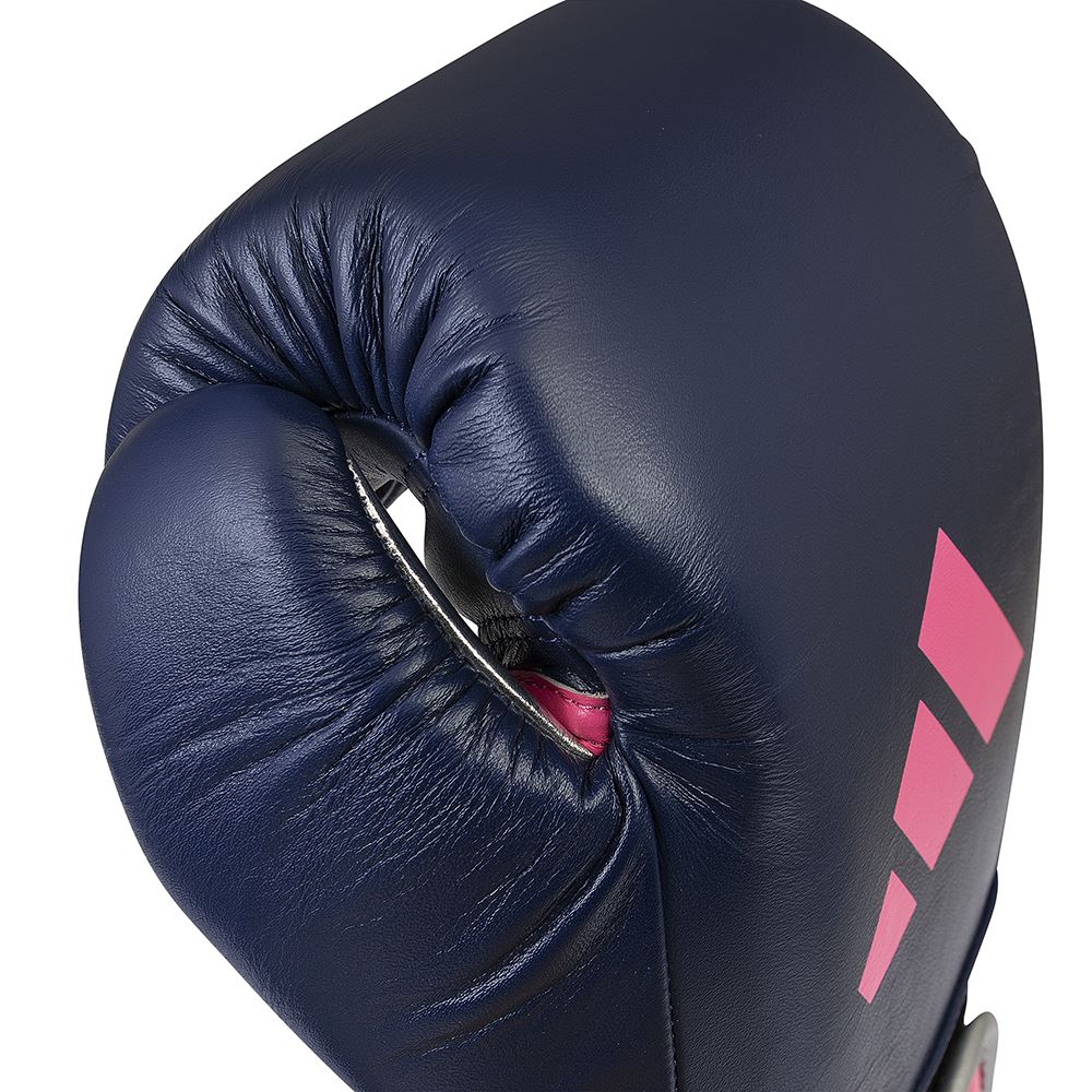 Limited Edition Adidas Adispeed Leather Hook & Loop Boxing Gloves