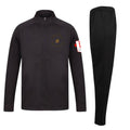 Bexhill Boxing Club  Kids Slim Fit Poly Tracksuit - Black