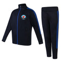 Trowbridge Abc Kids Slim Fit Poly Tracksuit - Navy/Royal