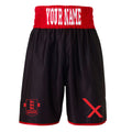 Strongbox ABC Bout Boxing Shorts - Black/Red