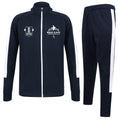 White Cliffs ABC Slim Fit Tracksuit - Navy/White