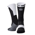 Suzi Wong Classic X Sole Boxing Socks - Black/White