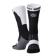 Suzi Wong Classic X Sole Boxing Socks - Black/White