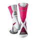 Suzi Wong Fade X-Sole Boxing Socks - Pink/Black