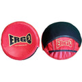 Ergo Leather Micro Disc Pads - Black/Red