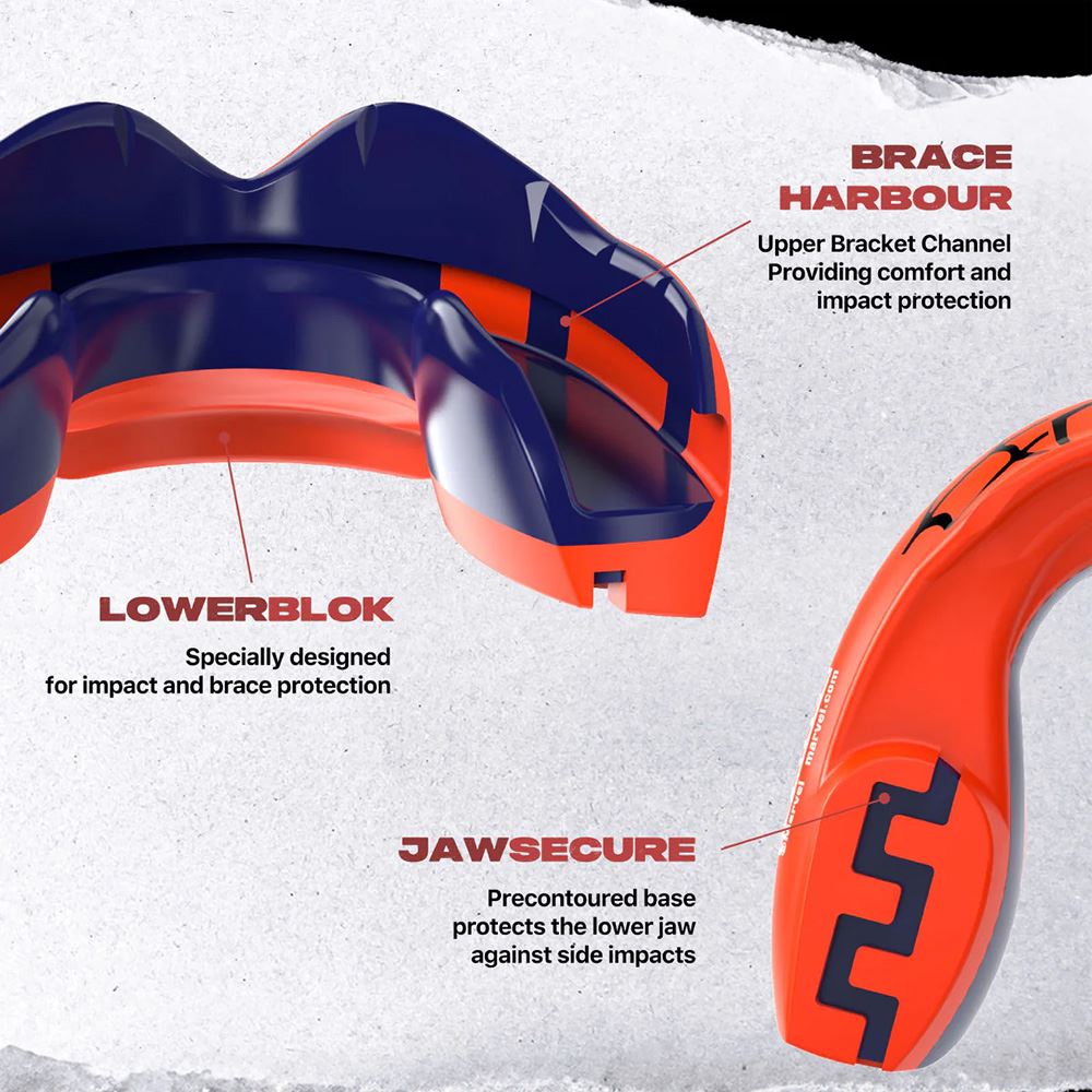 Safejawz Marvel Ortho Spider-Man Mouthguard