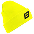 Be First Contrast Beanies - Fluo Yellow