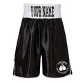 CHALVEDON ABC BOUT BOXING SHORTS - Black/White