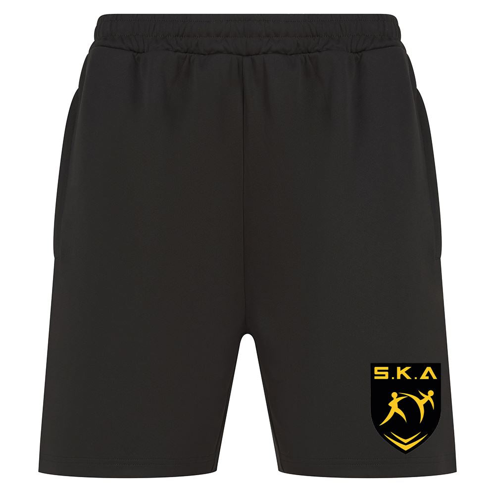 Sport Karate Kids Knitted Shorts with Zip Pockets