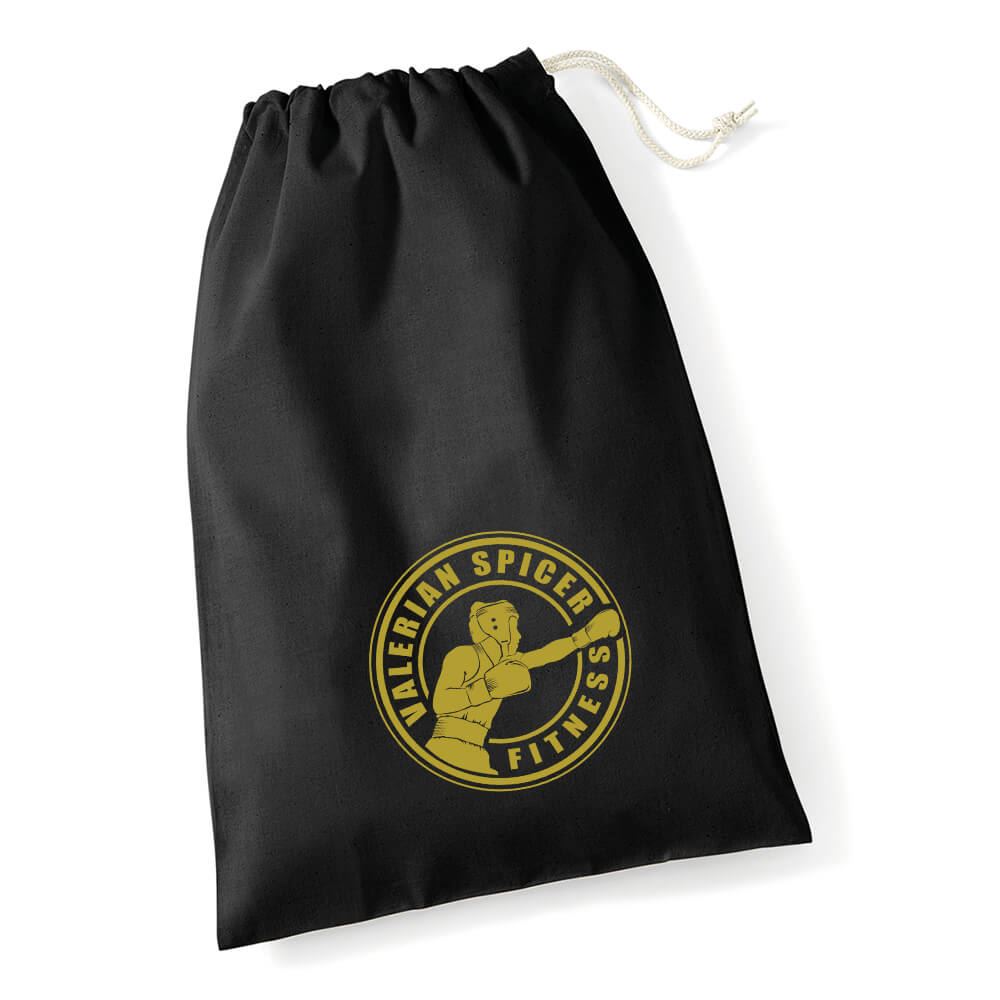 Valerian Spicer Fitness Glove Carry/Storage Bag Black