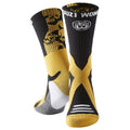 Suzi Wong Skulls X-Sole Limited Edition Boxing Socks - Black/Gold