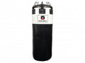 Pro Box Black-White Leather Jumbo Punchbag - Black/White