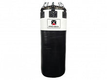 Pro Box Black-White Leather Jumbo Punchbag