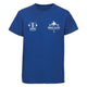 White Cliffs ABC Kids Cotton T-Shirt - Royal Blue