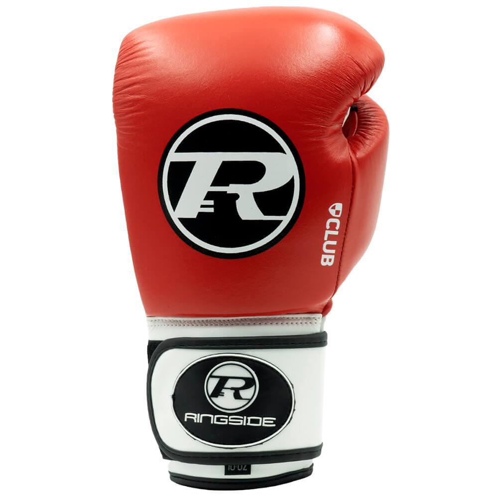 Ringside Club Red Leather Training Glove 14oz