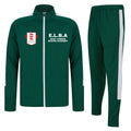 East London Boxing Academy Slim Fit Poly Tracksuit - Bottle Green
