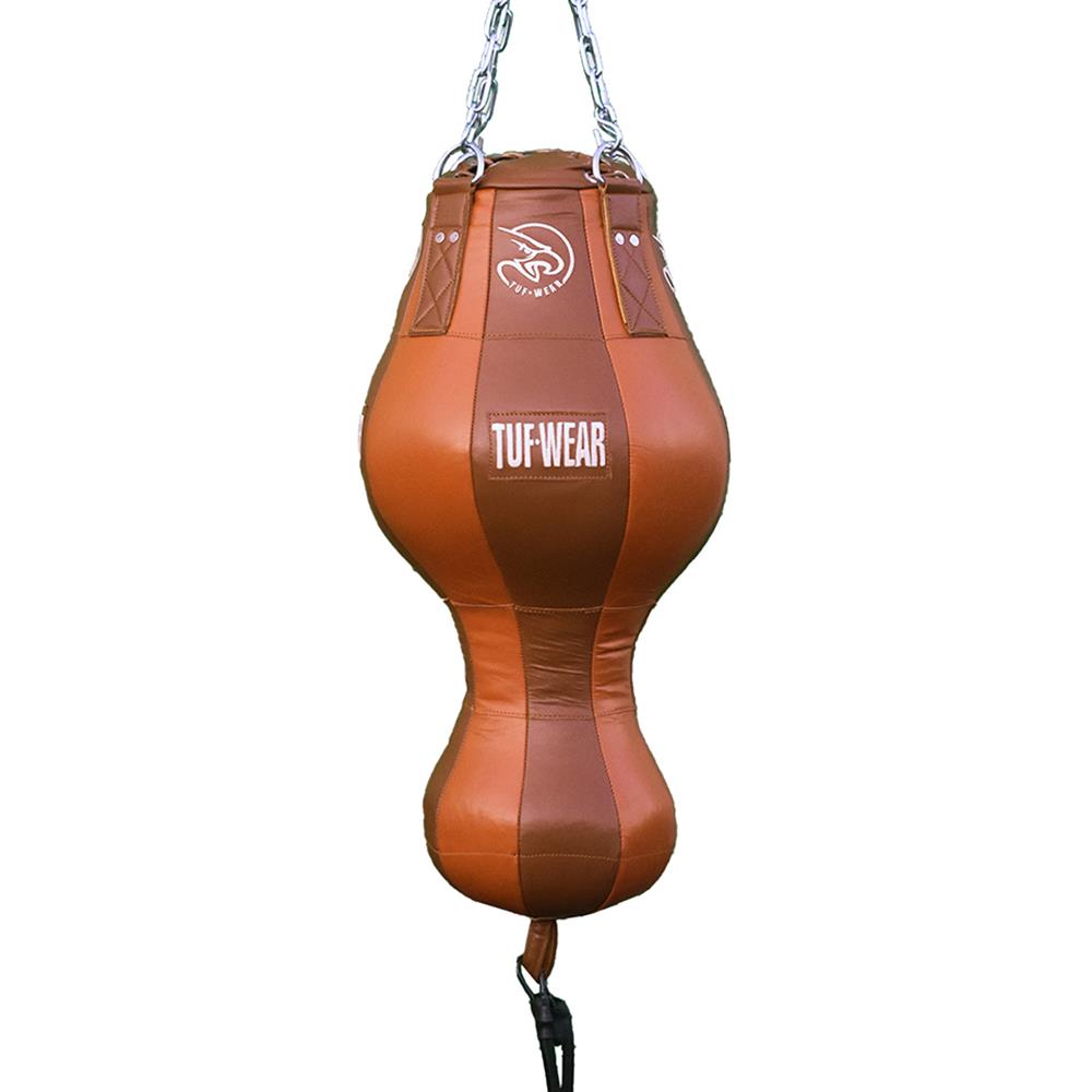 Tuf Wear Classic Leather Uppercut Spring Bag Brown