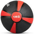 Bytomic Rubber Medicine Ball - Black/Red