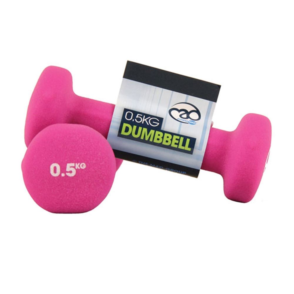 0.5Kg Neoprene Dumbbells Pair