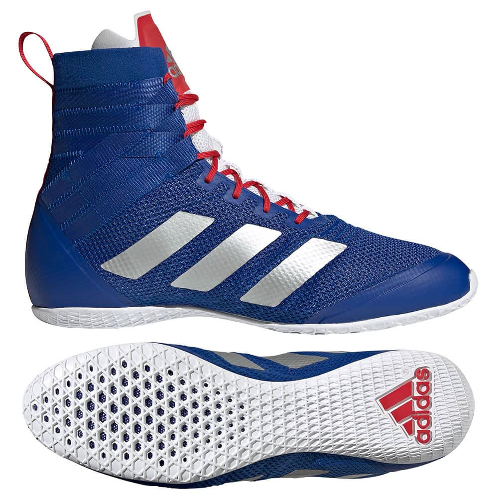 Red adidas boxing boots store