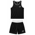 Be First Shorts and Vest - Black