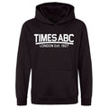 TIMES ABC KIDS HOODIE - Black