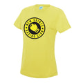 New Saints Boxing Club Womens Poly Tee - Fluorescent Yellow