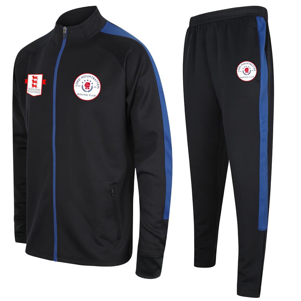 Lord Mountbatten Boxing Club Slim Fit Poly Tracksuit