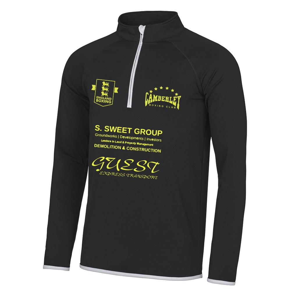 Camberley Boxing Club 1/2 Zip Sweatshirt