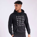 Fly Monogram Hoodie - Black