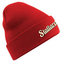 Stallards Gym Wooly Hat Red - Red