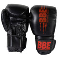 BBE Club FX Sparring/Bag Boxing Gloves - Black/Red