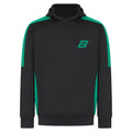 Be First Contrast Hoodie - Black/Emerald