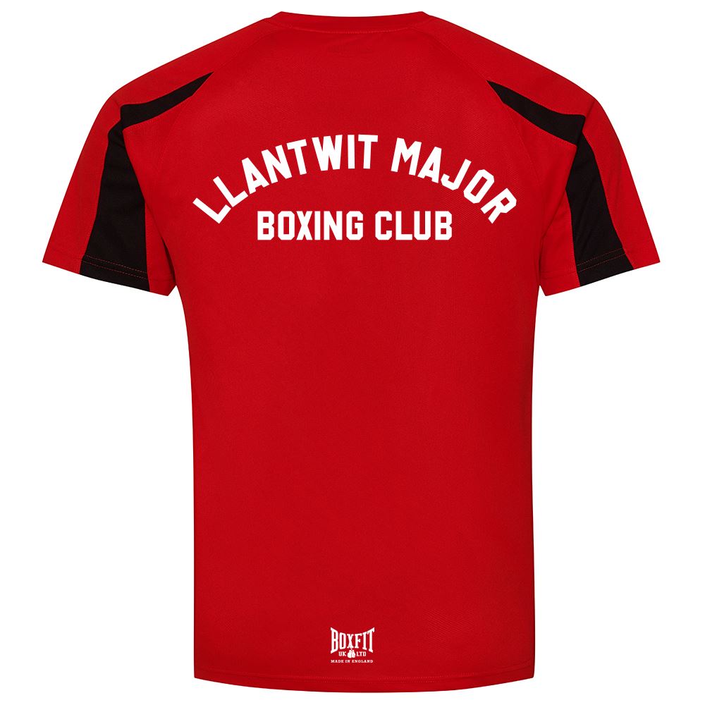 LLantwit Major Boxing Club Contrast Poly T-Shirt