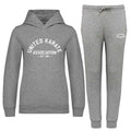 UKA Karate Kids Retro Lounge Tracksuit - Heather Grey