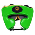 Ringside Pro Fitness PU Metallic Head Guard - Metallic Green/Black/Gold