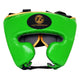 Ringside Pro Fitness PU Metallic Head Guard - Metallic Green/Black/Gold