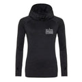 Elite Commando Fitness Girlie Cool Cowl Neck Top - Black