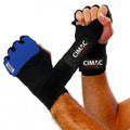 Cimac Gel Shock Wrap Gloves - Black/Blue