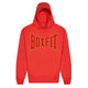 Boxfit Oversized Hoodie - Red/Gold